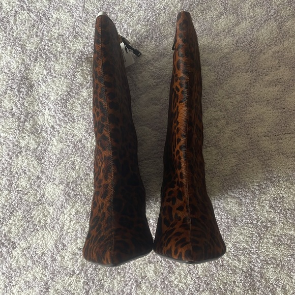 NWT Zara Wide Calf Boots Sz 9 - Picture 12 of 16